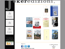 Tablet Screenshot of edizionijoker.com